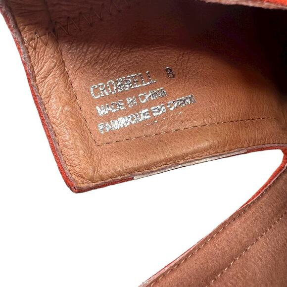 JEFFREY CAMPBELL for FP Comwell Ankle Boots in Rust Women's Size 8 - Picture 13 of 16